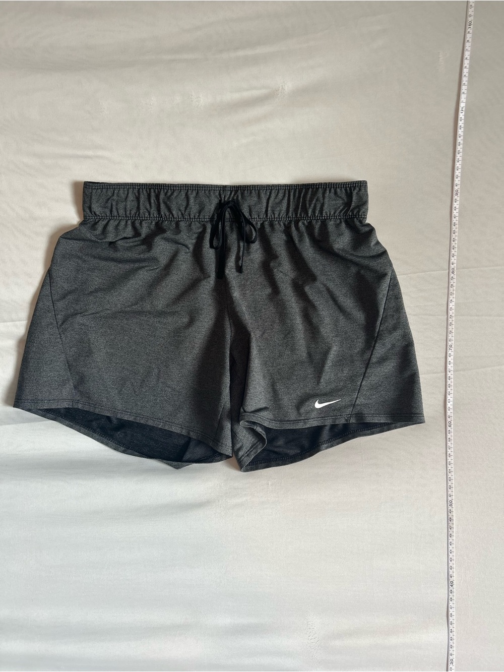Nike Women's grey Athletic Shorts with Drawstring